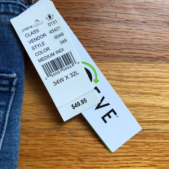 PacSun Jeans Active Stretch Slim fit 34x32 nwt - Picture 8 of 9